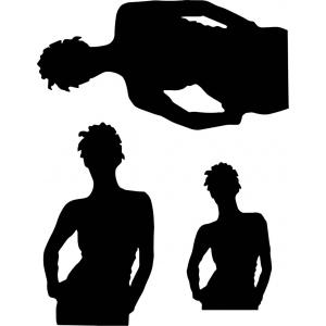 Joggles / Caroline Duncan Tab Cut Stencil & Mask Combo - Be Silhouetted [75114]