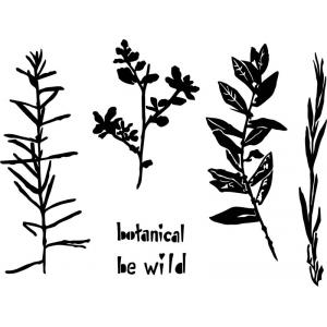 Joggles / Caroline Duncan Tab Cut Stencil & Mask Combo - Be Wild [75115]