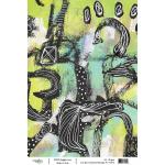 Joggles / Cat Kerr A4 Rice Paper - Colorful Grunge #6 [74372]
