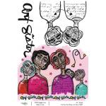 Joggles / Cat Kerr A4 Rice Paper - Girl Power - Art Sister [74687]