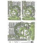 Joggles / Cat Kerr A4 Rice Paper - King Collage, Color [74513]