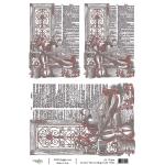 Joggles / Cat Kerr A4 Rice Paper - Violin Collage, Color [74521]