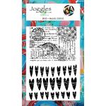 Joggles / Cat Kerr Clear Stamp Set - Bird & Hearts [52413]