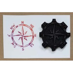 Joggles / Cat Kerr Foam Stamp - Compass [57645]