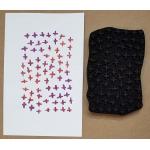 Joggles / Cat Kerr Foam Stamp - Criss Cross [57646]