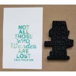 Joggles / Cat Kerr Foam Stamp - Not All Those [57650]