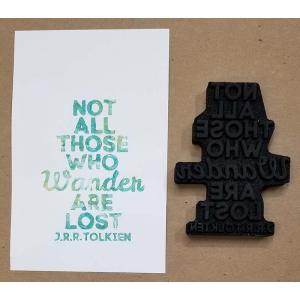 Joggles / Cat Kerr Foam Stamp - Not All Those [57650]