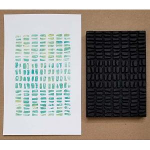 Joggles / Cat Kerr Foam Stamp - Squares [57651]