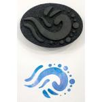 Joggles / Cat Kerr Foam Stamp - Wave [57672]