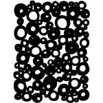 Joggles / Cat Rains The Finishing Touch 9" x 12" Mask - Circle Web [53664]