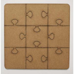 Joggles Chipboard Shape - Puzzle with Round Corners 7" - 57060