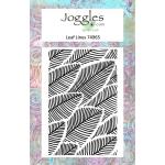 Joggles Clear Stamp - Leaf Lines [74965]