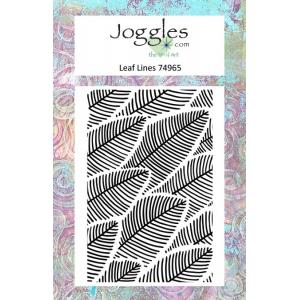 Joggles Clear Stamp - Leaf Lines [74965]