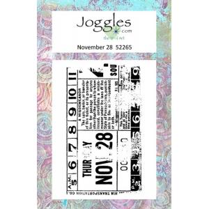 Joggles Clear Stamp - November 28 [52265]