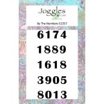 Joggles Clear Stamp Set - By The Numbers [52257]