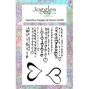 Joggles Clear Stamp Set - Valentine Dangles & Hearts [52294]