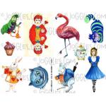 Joggles Collage Sheets - Alice In Wonderland 2 [JG401180]