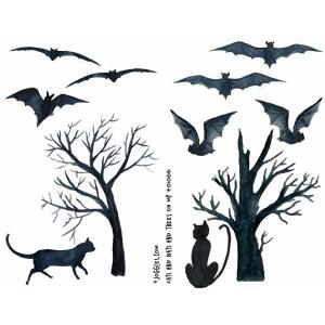 Joggles Collage Sheets - Cats And Bats And Trees Oh My [JG401066]