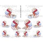 Joggles Collage Sheets - Christmas Bear [JG401149]