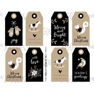 Joggles Collage Sheets - Christmas Gift Tags 2 [JG401221]