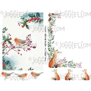Joggles Collage Sheets - Christmas Woodland [JG401224]