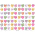 Joggles Collage Sheets - Conversation Hearts [JG401296]