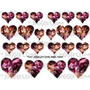 Joggles Collage Sheets - Cosmic Hearts [JG401163]