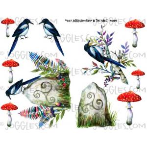 Joggles Collage Sheets - Deep In The Forest 1 [JG401169]