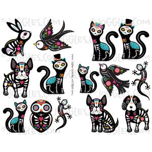 Joggles Collage Sheets - Dia De Los Muertos [JG401312]