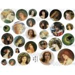Joggles Collage Sheets - Faces in the Round [JG401017]
