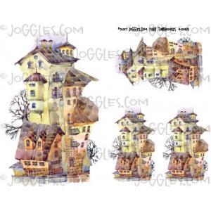 Joggles Collage Sheets - Fairy Townhouses [JG401168]