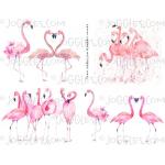 Joggles Collage Sheets - Flamingos [JG401298]