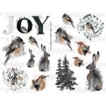 Joggles Collage Sheets - Frosty Forest [JG401292]