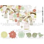 Joggles Collage Sheets - Garden Party [JG401107]