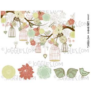 Joggles Collage Sheets - Garden Party [JG401107]