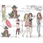 Joggles Collage Sheets - Girlittude 5 [JG401203]