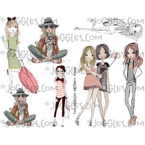 Joggles Collage Sheets - Girlittude 5 [JG401203]