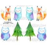 Joggles Collage Sheets - In The Forest II [JG401109]