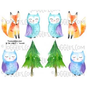 Joggles Collage Sheets - In The Forest II [JG401109]