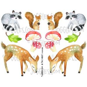 Joggles Collage Sheets - In The Forest I [JG401106]