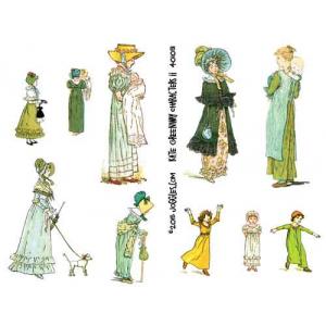 Joggles Collage Sheets - Kate Greenway Characters II [JG401051]