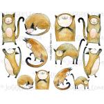 Joggles Collage Sheets - Kitty Tricks [JG401287]
