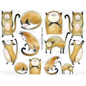 Joggles Collage Sheets - Kitty Tricks [JG401287]