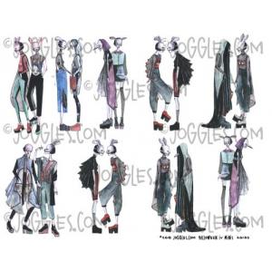 Joggles Collage Sheets - Masquerade IV Minis [JG401132]