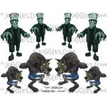 Joggles Collage Sheets - Monster Mash 1 [JG401208]