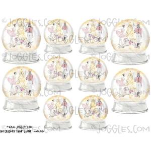 Joggles Collage Sheets - Nutcracker Snow Globe [JG401150]