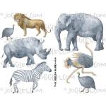 Joggles Collage Sheets - On Safari [JG401265]