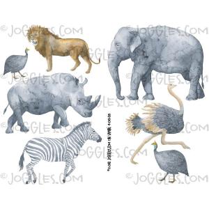 Joggles Collage Sheets - On Safari [JG401265]