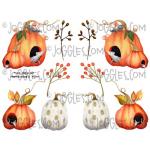 Joggles Collage Sheets - Pumpkin Season III [JG401133]