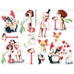 Joggles Collage Sheets - Pups In Love [JG401301]
